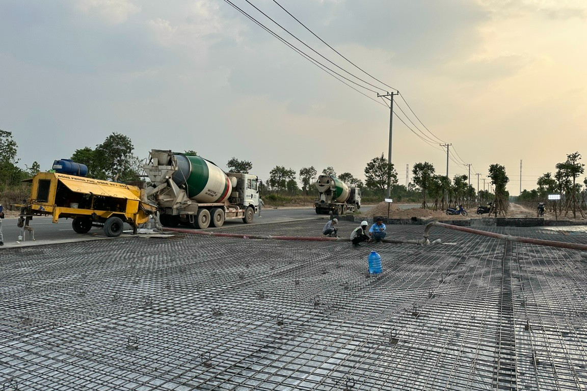 Độ sụt lún của bê tông thương phẩm