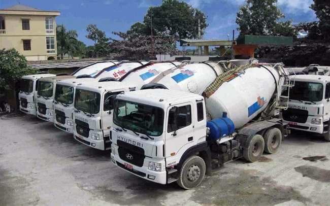 Cung cấp bê tông tươi , bê tông thương phẩm tại khu vực Hà Nội và các vùng phụ cận